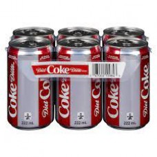 CocaCola Diet Coke Mini 222mlx6pcs